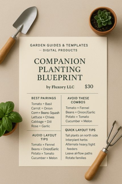 Companion Planting Blueprint